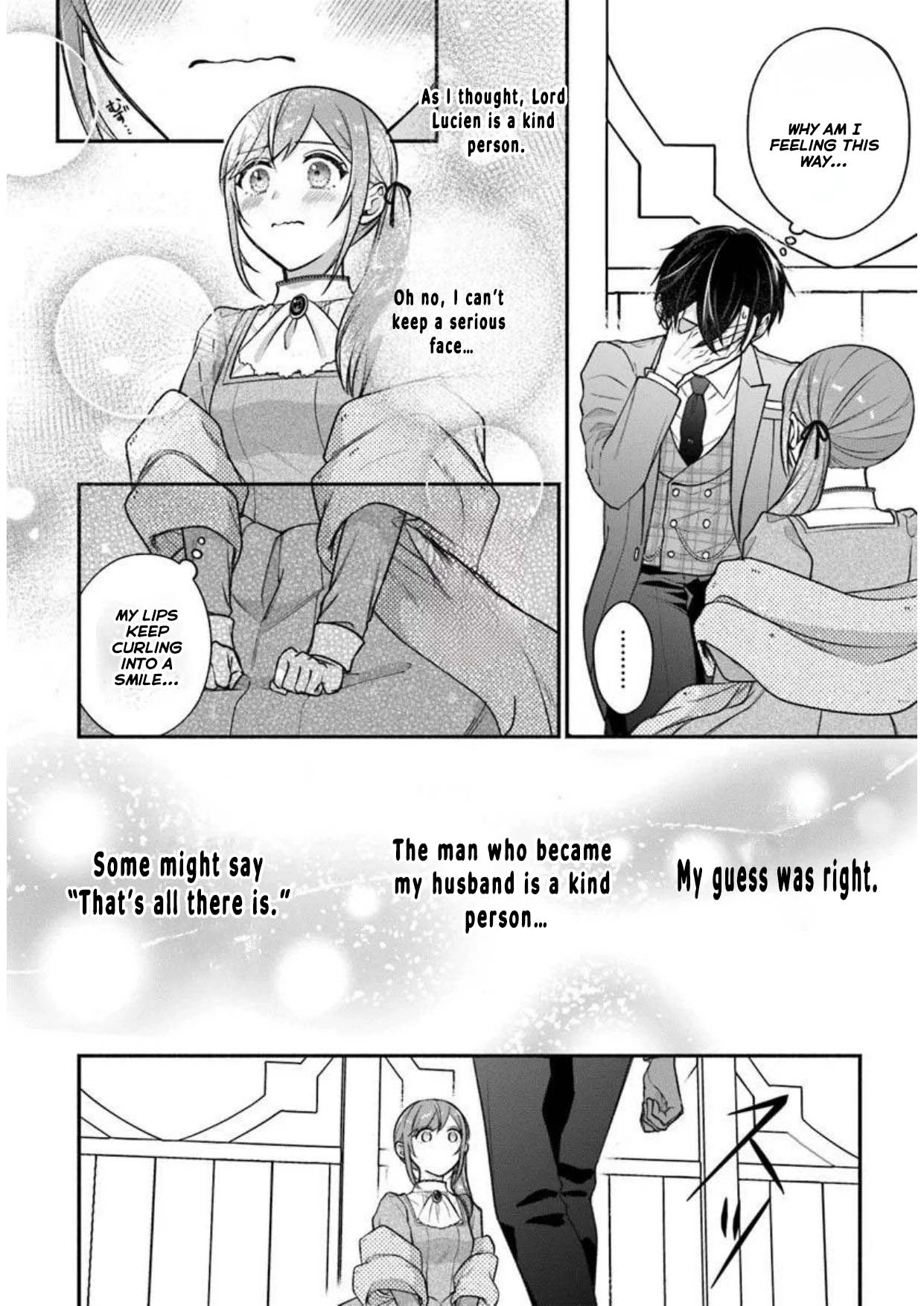 I Told My Political Marriage Husband "You Don't Have to Love Me," and That's When the Spoiling Began Chapter 6 Page 27